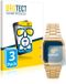 BROTECT Screenprotector 3 Stuks voor Casio AQ-230GA Beschermglas Transparant