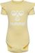 Hummel Hmldream Ruffle Body S/S Kinderen Romper Korte mouw Gelb 98