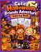 Cute Halloween Friends Adventure: 50 Read and Color Pages
