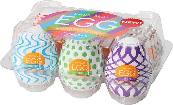 TENGA - Egg Variety Pack Wonder - Set van 6 masturbators