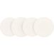 SILVERCREST® Set d'assiettes plates ou creuses en porcelaine, 4 pièces (Assiette creuse, blanc)