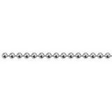 dörner + helmer 159332 Chaîne à billes nickel laiton nickelé 50 m