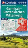 KOMPASS Wanderkarte 790 Garmisch-Partenkirchen, Mittenwald 1:35.000