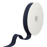 Les Petits Rubans biaisband - 30 mm breed, gevouwen 15 mm, rol van 25 m, 50% katoen 50% polyester, rand voor naaien, banners, stoffering, meubels, biezen, kleding, dekens