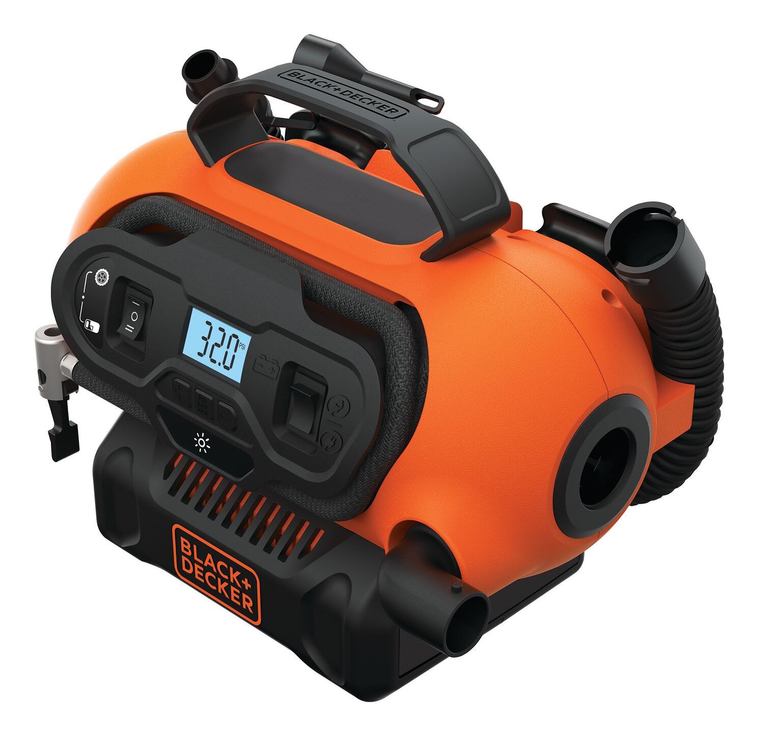 BLACK+DECKER BDCINF18N-QS Compressor - 160 l/min - 11 bar - Zwart/Oranje