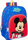 Mickey Mouse Clubhouse Schoolrugzak Mickey Mouse Clubhouse Good day Blauw 33 x 42 x 14 cm