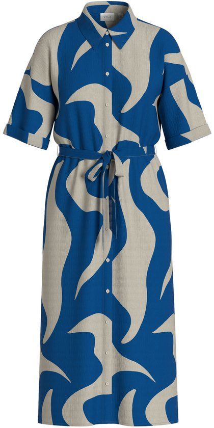 Vila Zeya Zera 2/4 Midi Jurk Dames