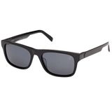 Timberland Tb00098 18x56x145 Gepolariseerde Sonnenbrille Schwarz Smoke/CAT3 Herren