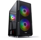 Modecom Volcano Amirani Serie - PC-behuizing - ARGB - Midi Tower - Zwart