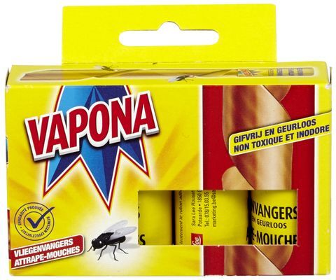 Vapona Vliegenvangers - Natural 4st