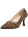 NeroGiardini Chaussures Hautes Nerogiardini Velours TPU Adam Alek - Vêtements de Mode - Femmes - Beige - Taille 35