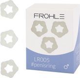 Liefdesringen FRÖHLE Cockring With Kugeln Size. S Transparant