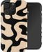 Selencia Hoesje - Geschikt voor Apple iPhone 16 Pro - Backcover - Art Wave Black