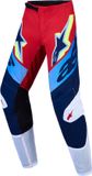 Alpinestars Supertech Dyna Jeugd motocrossbroeken Rood/wit/blauw Maat 28