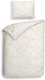 Heckettlane Dekbedovertrek Lauren - Katoen-Satijn - Off-White - 140x200/220 cm