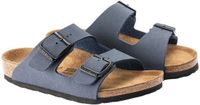 Birkenstock Arizona Slippers Junior Navy Leer Unisex Maat 38
