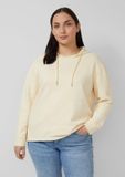 s.Oliver Curve s.Oliver Sweatshirt met capuchon lichtbeige