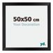 Your Decoration Cadre Puzzle 50x50 cm Noir Mat