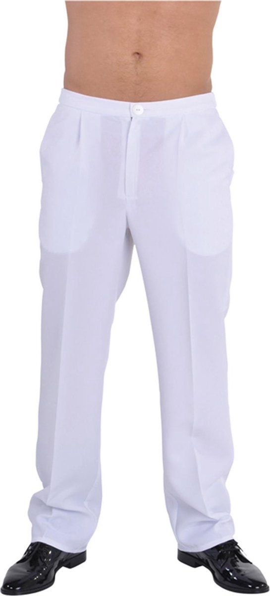 Magicbed Broek Jaren Tachtig Polyester Wit Maat XL - 5414349123286