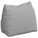vidaXL Coussin de dossier Nuage gris 45 x 35 x 20 cm Tissu