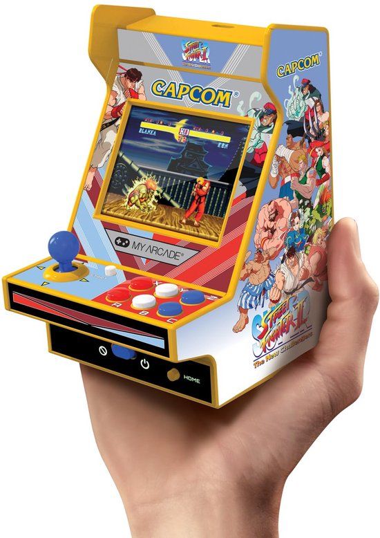 My Arcade Nano Player Street Fighter II Retroconsole Transparant