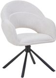 DÉJA Living Eetkamerstoel Celeste - Beige - Draaibaar - Set van 2