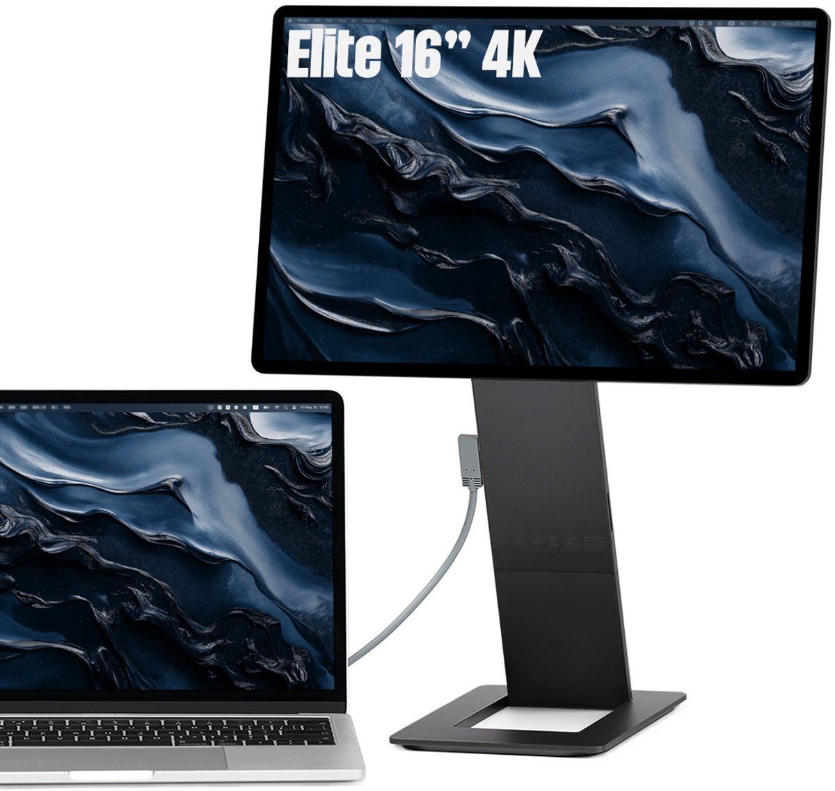SOTSU® FlipAction Elite 16 inch Portable Monitor 4K UHD