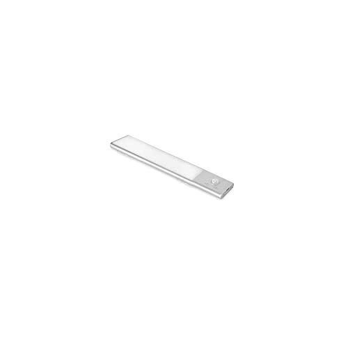 Emuca - LED-Lamp Kaus oplaadbaar voor USB en met bewegingssensor, L 240 mm, Matt geanodiseerd, Plastic en Aluminium, 1 vn