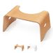 WELL CARE Toilet Stool Toiletkruk van gelakt Houten