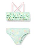 Playshoes Kinderbikini met UV-bescherming, Eenhoorn, Mint, Gebloemd, Maat 122/128