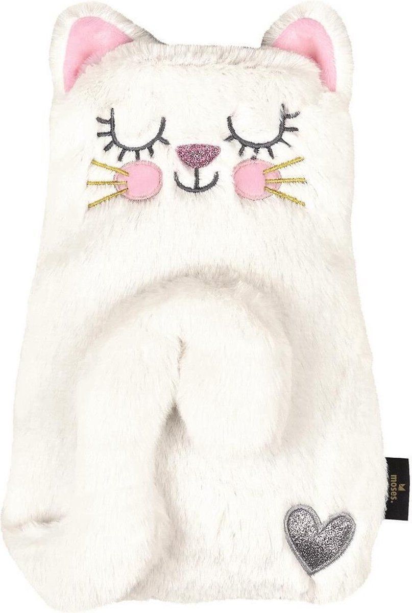 Moses Kruikenzak Kitty - 36 x 19 cm - Wit/Roze