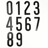 JekaShop Set magnetische cijfers (0 t/m 9) - Geel - 300 mm