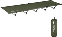 Merkloos / Sans marque Wan GmbH Compact Ultralight Opklapbed | Draagbaar Campingbed voor Buiten