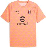 PUMA Warme-up shirt AC Milan 2025/26 Mannen Roos Polyester M