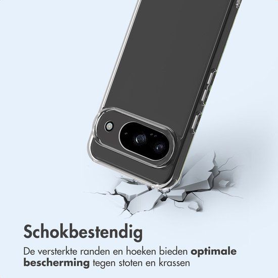 imoshion Protective Backcover - Geschikt voor Google Pixel 9 / Google Pixel 9 Pro - Transparant