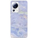 Xiaomi 13 Lite Marbre bleu bedrukt siliconen hoesje