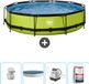 EXIT Rond Lime Frame Zwembad - 360 x 76 cm
