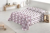 Famanu – Bedspreiset - 105 cm hoogte - lente/zomer ontwerp - 200 x 260 cm - zacht en ademend - Make-up.