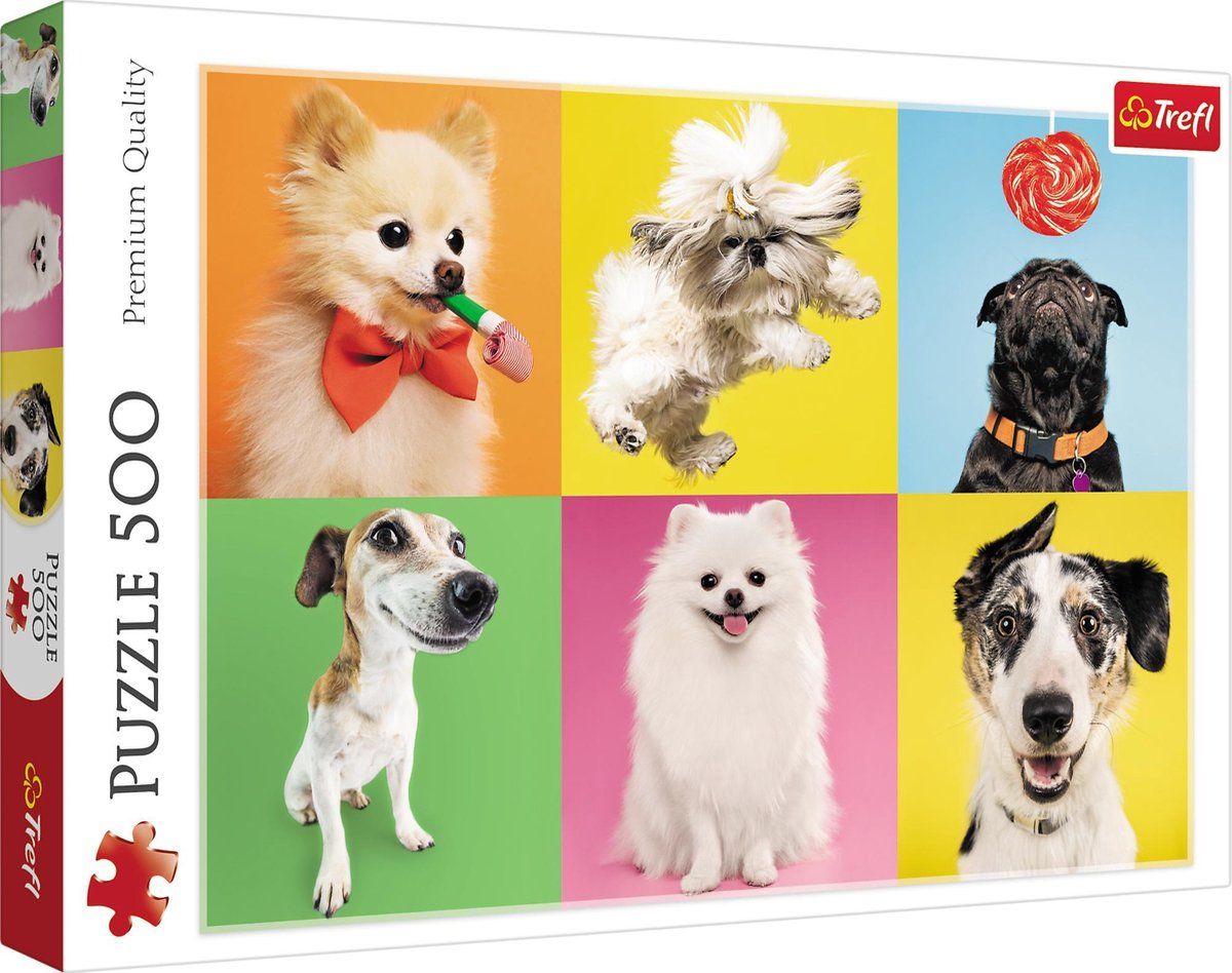 Trefl Puzzel Hondjes: 500 stukjes
