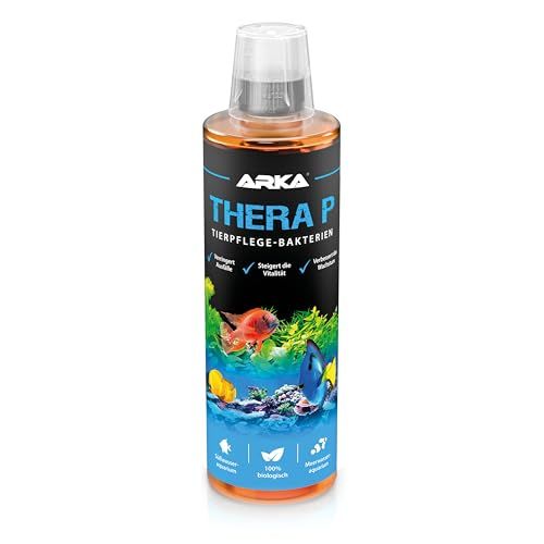MICROBE-LIFT THERAPH04 TheraP – visverzorging reinigingsbacteriën, voorkomt ziekten, ondersteunt de groei van dieren, zoet en zeewater, 473 ml, transparent