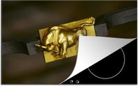 Merkloos KitchenYeah® Inductie beschermer 77x51 cm - Stier sterrenbeeld - Inductiebeschermer