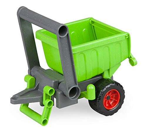 Lena 04214 - EcoActives groene aanhangwagen - 20 cm - vanaf 2 jaar