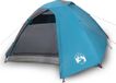 vidaXL Tente dôme 4 personnes imperméable Bleu