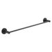 Gedy Felce Plus handdoekstang, 60 cm, matzwart