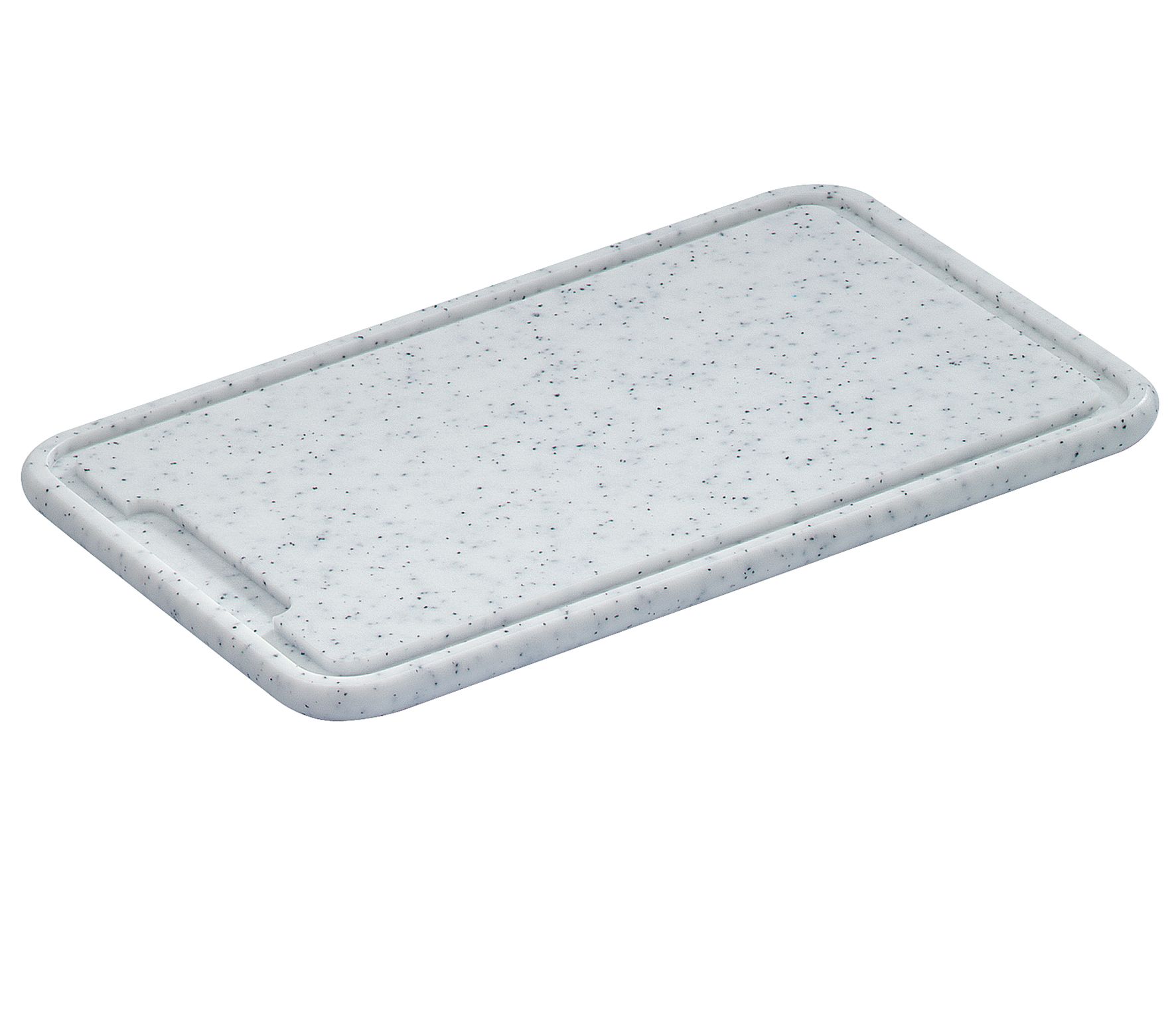 Zassenhaus Keukensnijplank Polyethyleen Grijs 36 x 23 x 1.5 cm