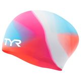 Junior Tyr Junior Tie Dye Long Hair Zwembadmuts Roze