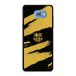 FC Barcelona Coque de Téléphone 3D Officielle Noire et Jaune avec des rayures abstraites