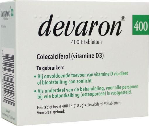 Devaron Vitamine D Tabletten 90st