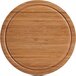 Zeller Snijplank - Rond - 30 cm - Hout - Serveerplank - Met Sapgroef