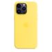 Apple iPhone 14 Pro Max Hoes - Canary yellow - Silicone - Geel